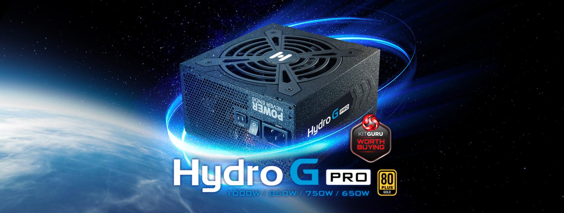 FSP Power Supply HYDRO G PRO Series Model HG2-1000 - Active PFC - 80 Plus Gold - Full Modular giới thiệu